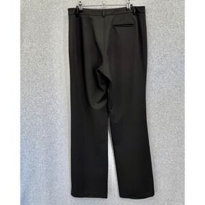 Club Monaco Black Straight Leg Dress Pants Trousers‎ Women's Size 8 Tall Stretch